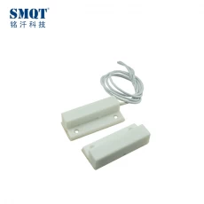 China Interruptor branco de contato magnético da porta com fio fabricante
