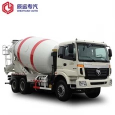 中国 欧曼10-12cbm混凝土搅拌车卡车待售 制造商
