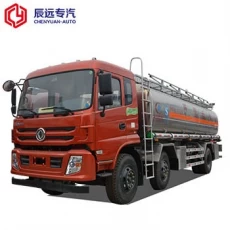 porcelana Dongfeng marca 22cbm camión de combustible con precio de camión cisterna de combustible fabricante