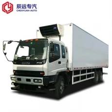 الصين اليابان العلامة التجارية FVZ سلسلة 14 طن ثلاجة تبريد فان شاحنة البضائع المصنعة في الصين الصانع