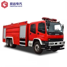 الصين اليابانية الشهيرة FVZ سلسلة 6X4 رغوة المطافئ في شاحنة إطفاء الحريق مع سعر أرخص الصانع
