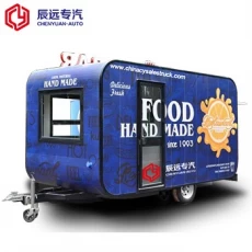中国 小食品拖车，吃拖车，冰淇淋拖车，烹饪拖车待售 制造商