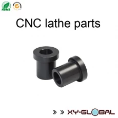 China Serviço de corte de metal CNC, bucha de acabamento em aço preto com processamento de torneamento CNC fabricante