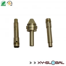 China ISO SGS Certificate  CNC Turning Coupling brass connectors connecting shaft manufacturer