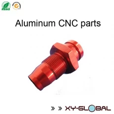 China OEM aluminium sterven gietvorm, Rode geanodiseerde CNC aluminium legering auto-onderdelen fabrikant
