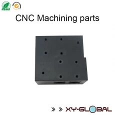 China schwarz eloxiert Aluminium CNC-Bearbeitung Produkte Hersteller