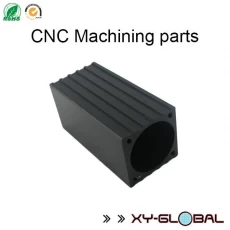 China schwarz eloxiert Aluminium-Teile CNC-Bearbeitung Hersteller