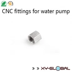 China cnc machining parts importers, CNC fittings for water pump manufacturer