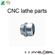 China cnc precision machined parts factory, Stainless steel CNC lathe connector manufacturer