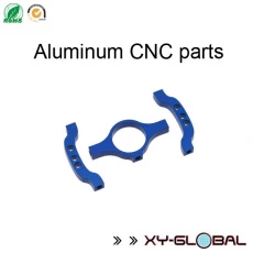China metal CNC machining factory, Blue anodized CNC machining team camera mount manufacturer