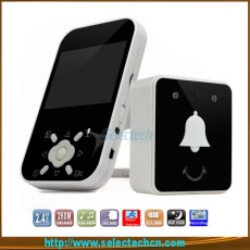 China 3.5 inch Door Entry System Home Security Wireless Video Door Phone 2.4GHz wireless doorbell SE-S319 manufacturer