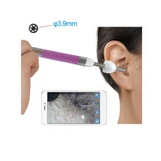 China Focal distance 1.5cm mini 3.9mm digital otoscope for ear checking manufacturer
