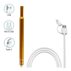 China HD Visual Earpick Ear Cleaning Endoscope 3 in 1 Earwax Clean Tool 5.5MM Mini Health Care Inspection Camera manufacturer