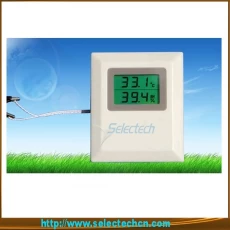 الصين الرطوبة ودرجة الحرارة أجهزة الاستشعار / الارسال لتركيب الحائط مع شاشة LCD SE-MW سلسلة الصانع