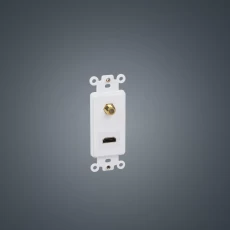 China Multi-functional combination wall panel, F type female coaxial RF connector +HDMI female jack panel manufacturer