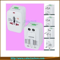 China Portable World All-in-one International Universal Plug Adapter With Switch SE-MT931L manufacturer