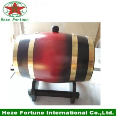 China Cor e detalhes personalizados de mini barril de madeira fabricante