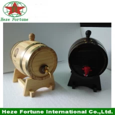 China Handmade little customized oak barrel for home decoration manufacturer