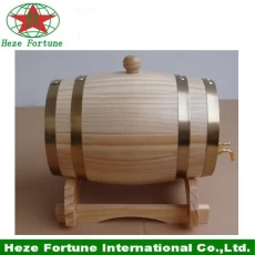 China Mini barrel wooden material with certificate manufacturer