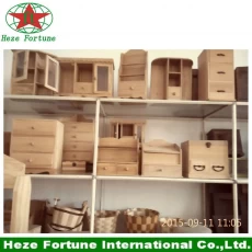 porcelana Tipos de pequeña caja de madera para embalaje de regalo fabricante