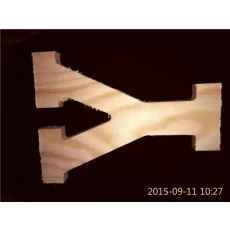 China Simple wood letter without painting Hersteller