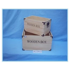 China Wood package box with custom design manufacturer