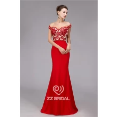 China China spaghetti strap sweetheart neckline backless beaded sequined mermaid long evening dress manufacturer