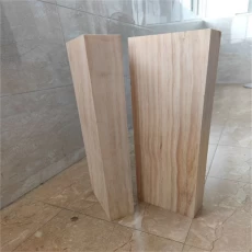 Cina 60mm thick pine solid wood block for flooring produttore