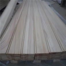 China BC grade sanded with groove paulownia side board manufacturer