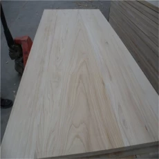China Rand geklebt Paulownia Massivholzplatten Hersteller