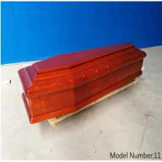 Chine Italian style funeral coffins fabricant