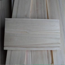 Chine Natural Color Paulownia Panel for Drawer Sides fabricant