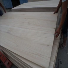 China lightweiht paulownia board for making coffin fabricante