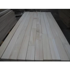 porcelana paulownia madera madera en el certificado FSC para tabla de surf y muebles fabricante