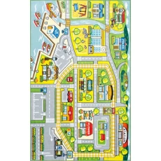 Chine City Printed Rug Kids Play Mat fabricant