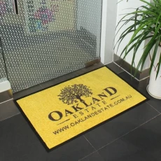porcelana Logotipo personalizado Mat y suelo comercial de alfombras fabricante