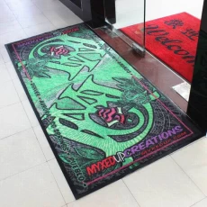 China Doormat with Custom Color and Design manufacturer