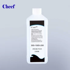 porcelana 1000ml Solución de limpieza compatible común 300-1005-200 Impresora de codificación de inyección de tinta Citronix fabricante