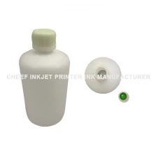 porcelana Botella de solvente de tinta de 1000 ml - Tapa verde sin marca de escala para Hitachi Tinta solvente fabricante