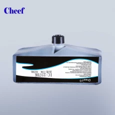 China Black quick-drying ink fuel-resistant hydraulic-resistant liquid IC-237BK ink for domino Inkjet Coding Printer manufacturer