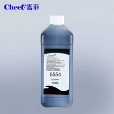 China Cheap China supplier black ink 5554 for PVC/PE cable, migration of resistance for Image inkjet printer manufacturer