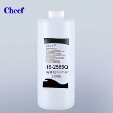 China Cheap price replaceable solvent 16-2565 for Videojet inkjet printer 1L manufacturer