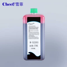 China Fábrica de alta qualidade direta Rottweil tinta vermelha M-52203 para Rottweil CIJ máquina de impressão fabricante