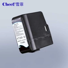 Çin Fabrika doğrudan kaynağı solvent V720-D Videojet cij mürekkep püskürtmeli kod baskı makinesi için makyaj üretici firma