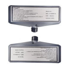 China Schnelle trockene Tinte IC-845BK-V2 geruchsarme Codiermaschinentinte für Domino Hersteller