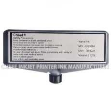 porcelana Tinta de codificación industrial Tinta de inyección de tinta de secado rápido IC-252BK negra para Domino fabricante