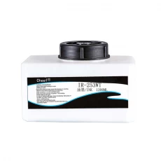 porcelana Tinta de inyección de tinta tinta IR-253WT para impresora domino fabricante