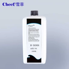 China Rottweil white ink M56906 for Rottweil industrial continous inkjet printer manufacturer