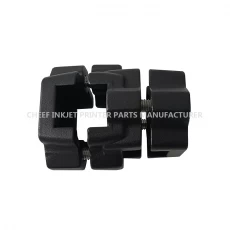 China Spare Part WLK610402 Cross clamp 25x25 mm, no control rod, for square steel 25x26 mm, double sided For Videojet Inkjet Printer manufacturer