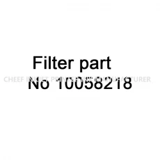 China Peças sobresselentes Imaje Filtro 10058218 para Impressoras Inkjet Imáje fabricante